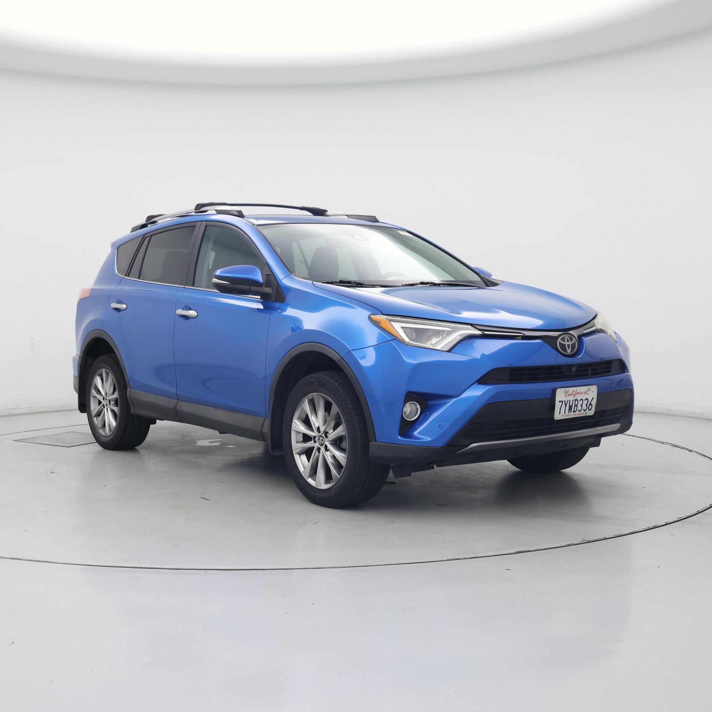 Blue 2017 Toyota RAV4 Limited SUV / Crossover Front-Wheel Drive Automatic