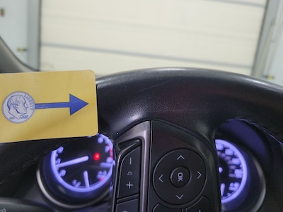Steering Wheel  Cosmetic Imperfection