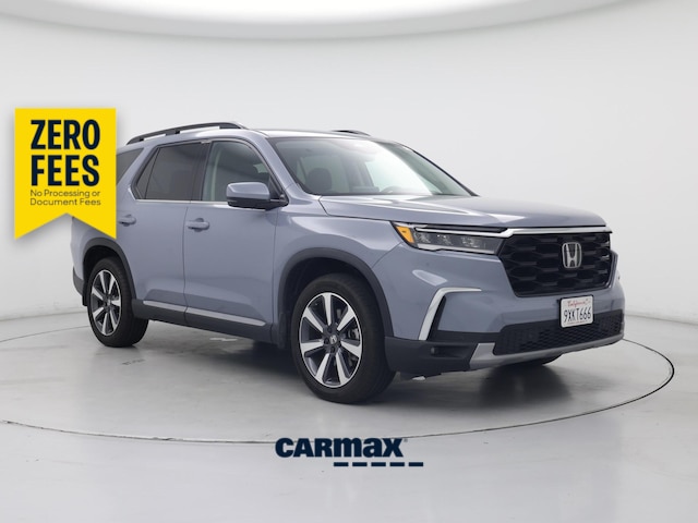 Gray 2025 Honda Pilot Touring FWD SUV / Crossover Front-Wheel Drive Automatic