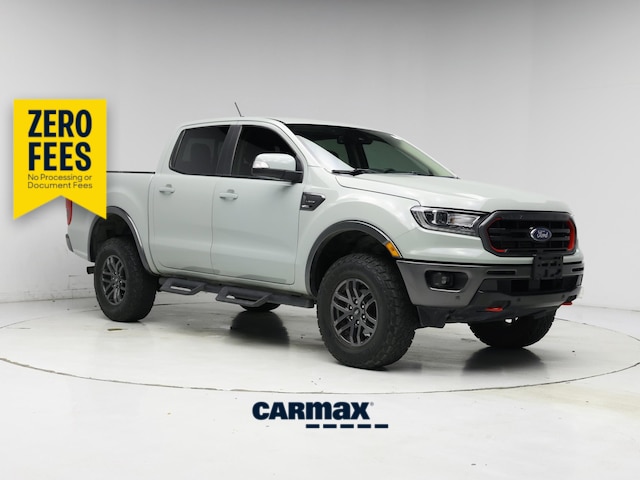 Gray 2021 Ford Ranger Pickup Truck Four-Wheel Drive Automatic