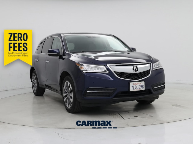 Blue 2016 Acura MDX SUV / Crossover Automatic