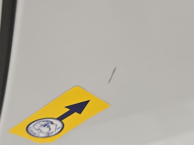 Rear Panel Driver Side Cosmetic Imperfection