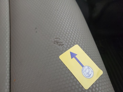 Passenger Seat  Cosmetic Imperfection