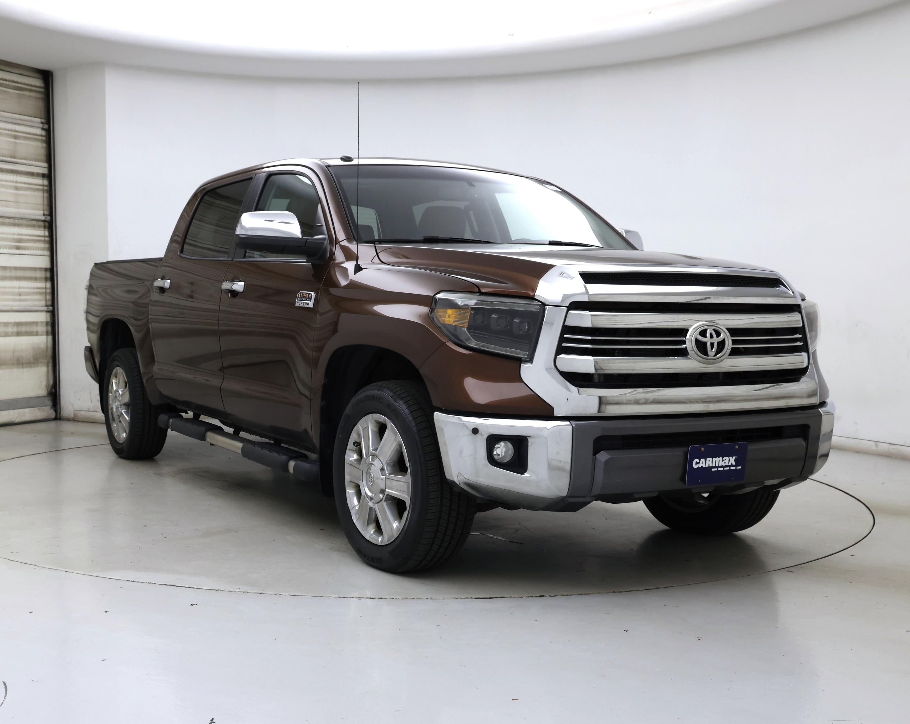Brown 2017 Toyota Tundra Pickup Truck Four-Wheel Drive Automatic