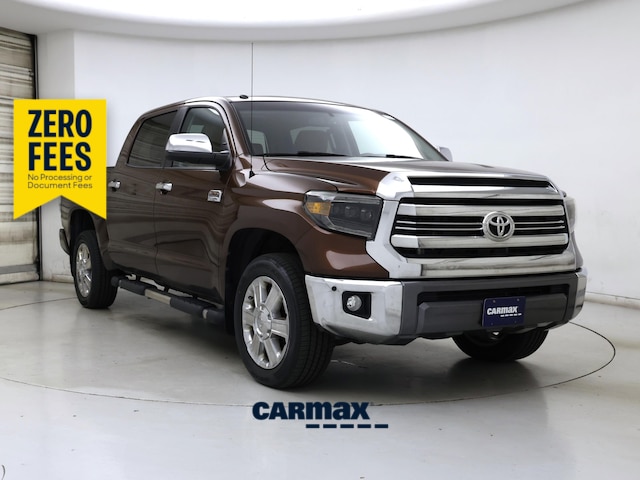 Brown 2017 Toyota Tundra Pickup Truck Four-Wheel Drive Automatic