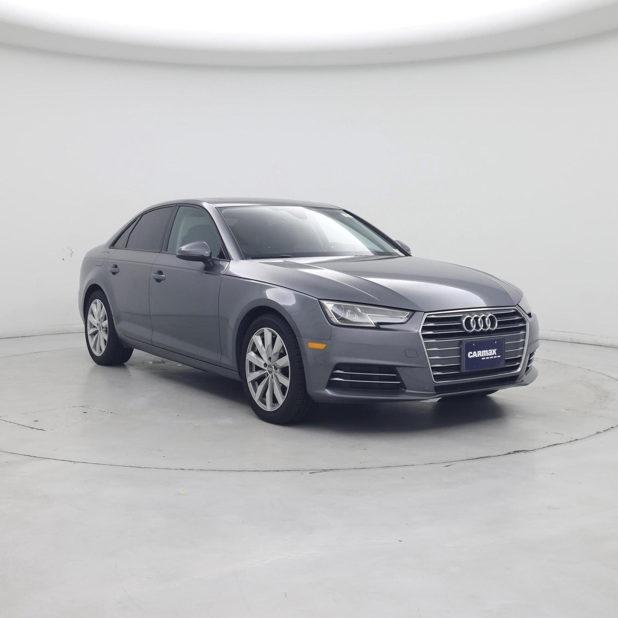 Gray 2017 Audi A4 Sedan Front-Wheel Drive Automatic
