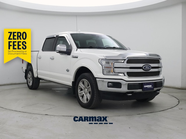 White 2020 Ford F-150 King Ranch SuperCrew 4WD Pickup Truck Four-Wheel Drive Automatic