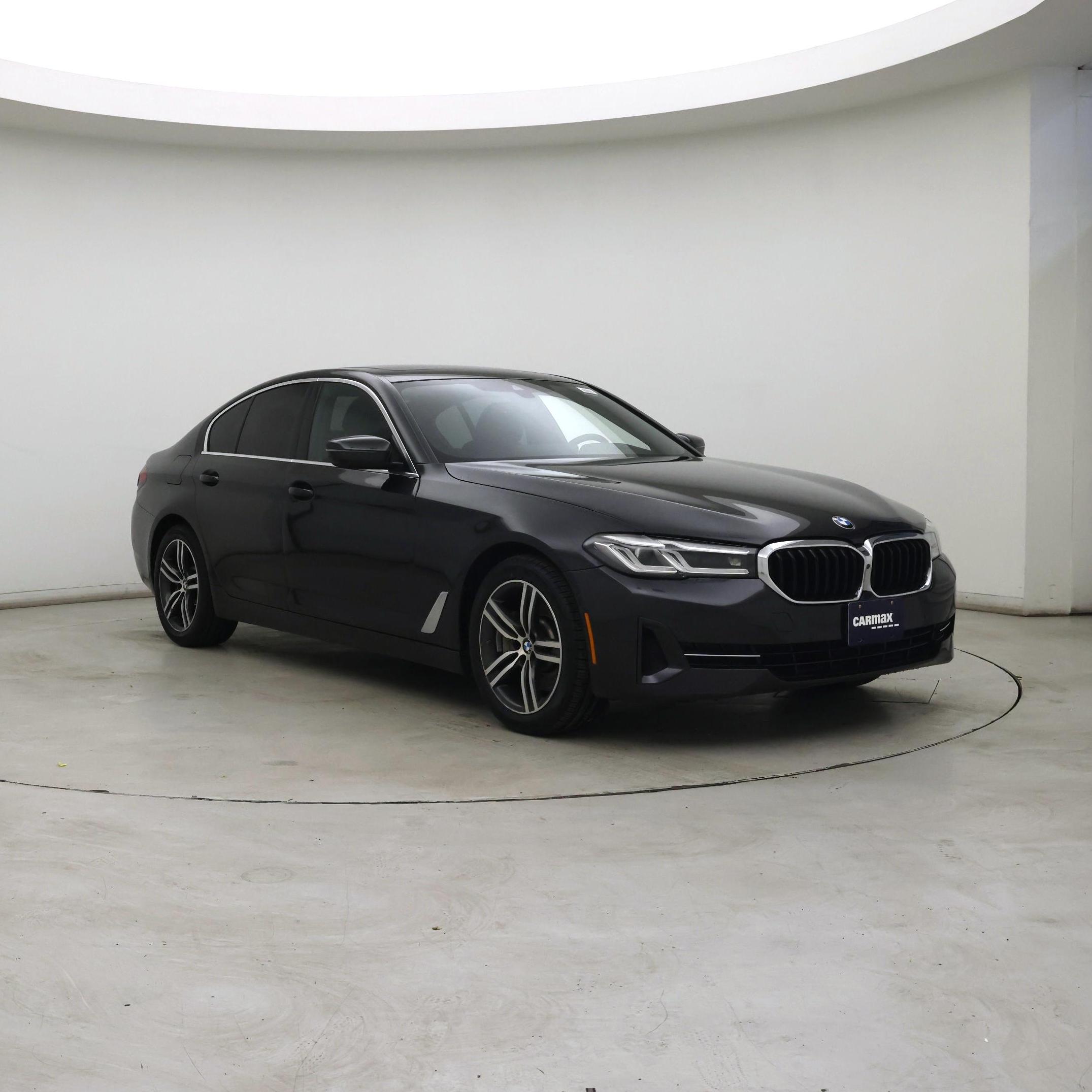 Gray 2021 BMW 5 Series 530i xDrive AWD Sedan All-Wheel Drive Automatic