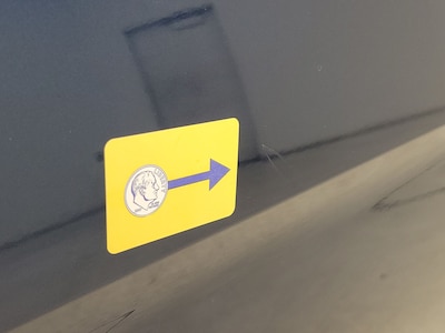 Rear Door Passenger Side Cosmetic Imperfection