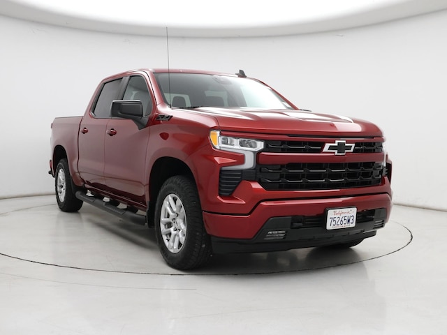 Red 2024 Chevrolet Silverado 1500 RST Crew Cab 4WD Pickup Truck Four-Wheel Drive Automatic