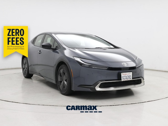 Gray 2023 Toyota Prius Prime Hatchback Front-Wheel Drive Automatic