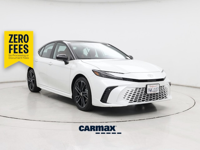 White 2026 Toyota Camry Sedan Front-Wheel Drive Automatic