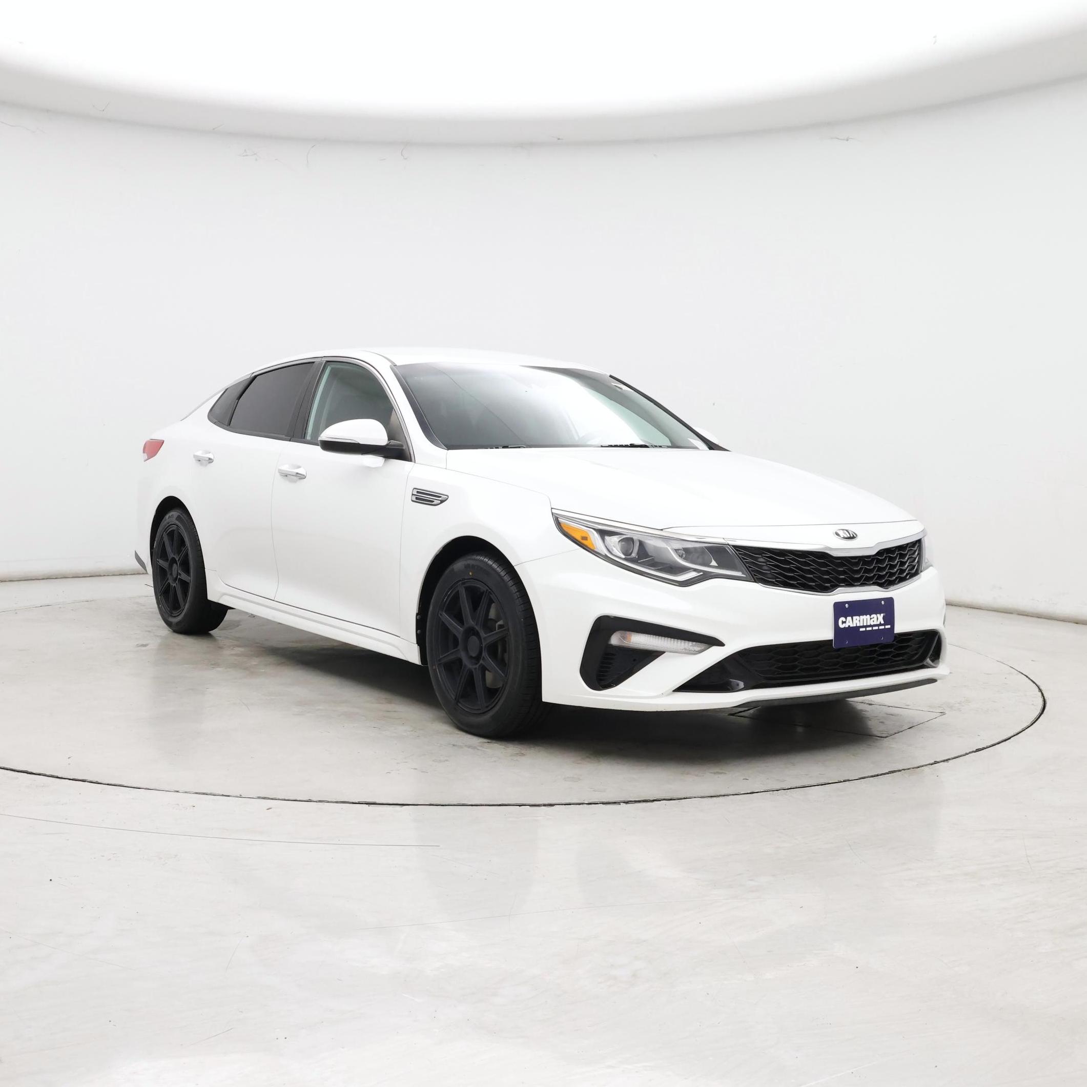 White 2020 Kia Optima Sedan Front-Wheel Drive Automatic