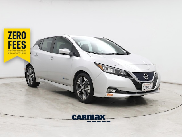 Silver 2019 Nissan LEAF Hatchback Front-Wheel Drive Automatic
