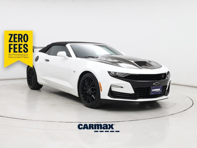 White 2019 Chevrolet Camaro Convertible Rear-Wheel Drive Automatic