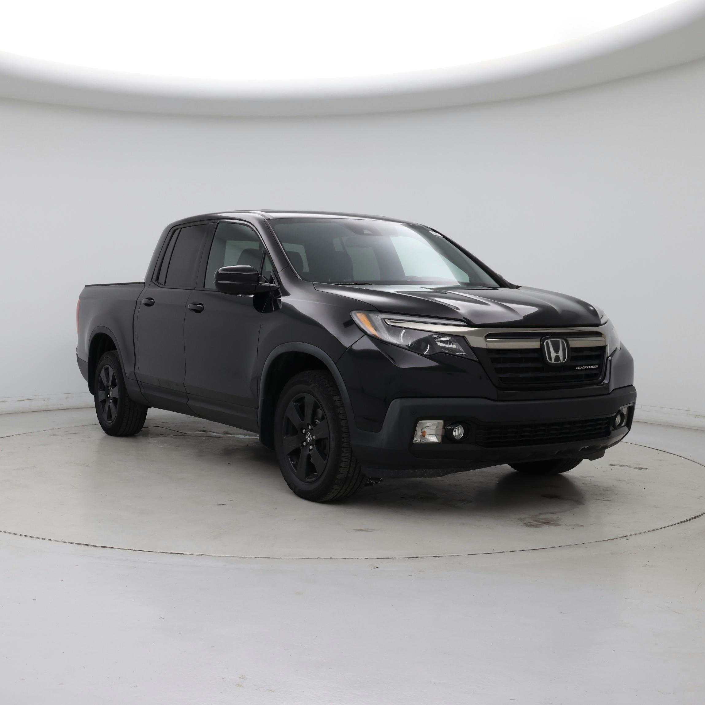 Black 2019 Honda Ridgeline Pickup Truck All-Wheel Drive Automatic