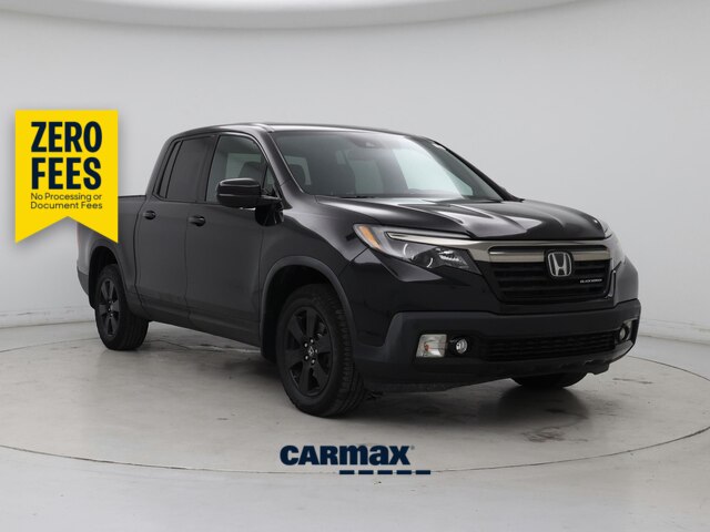 Black 2019 Honda Ridgeline Pickup Truck All-Wheel Drive Automatic