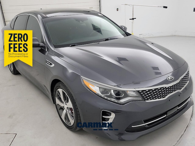 Gray 2017 Kia Optima SX Turbo Sedan Front-Wheel Drive Automatic