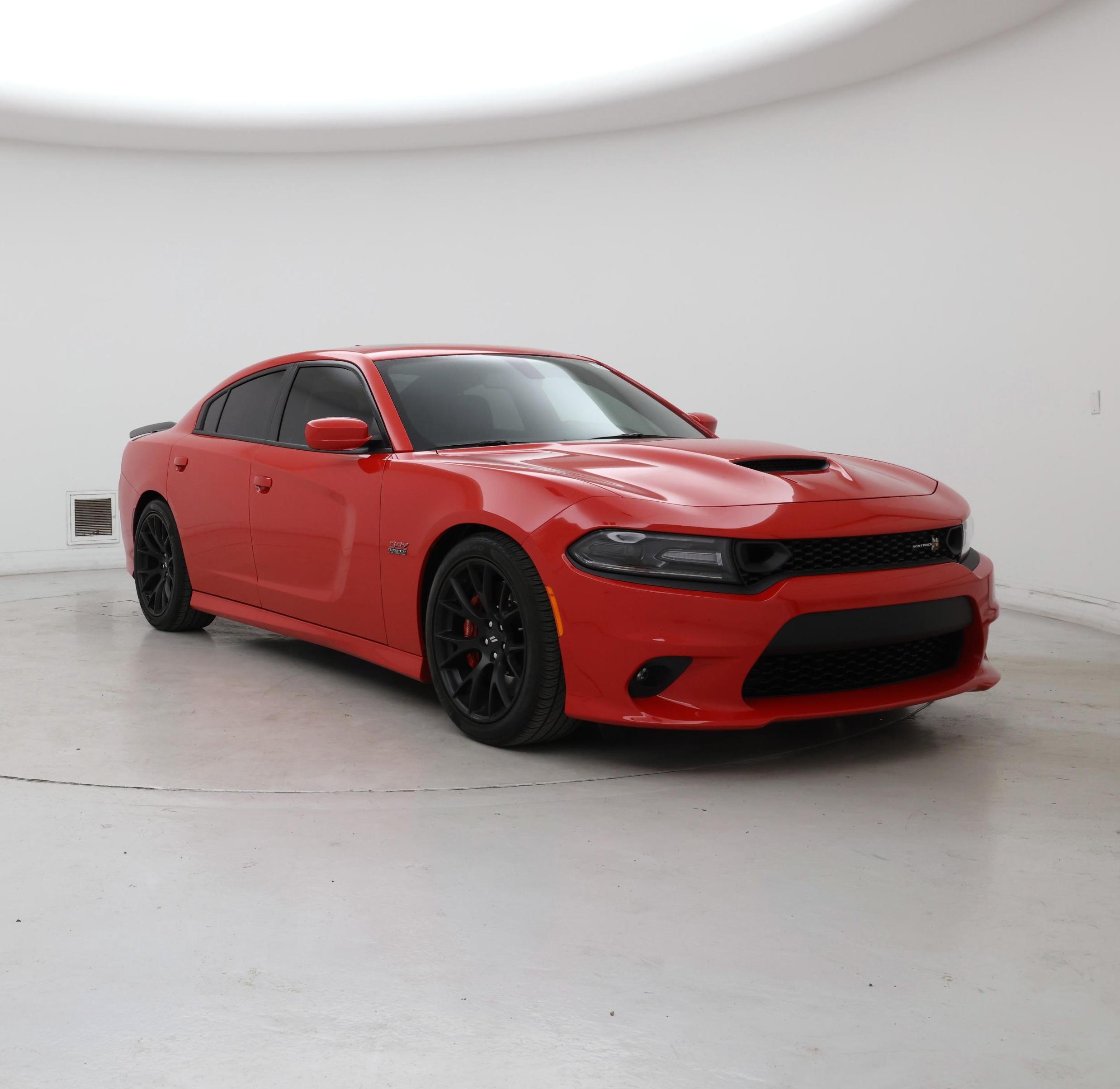 Red 2019 Dodge Charger R/T Scat Pack RWD Sedan Rear-Wheel Drive Automatic