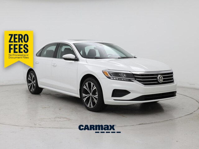 White 2021 Volkswagen Passat 2.0T SE FWD Sedan Front-Wheel Drive Automatic