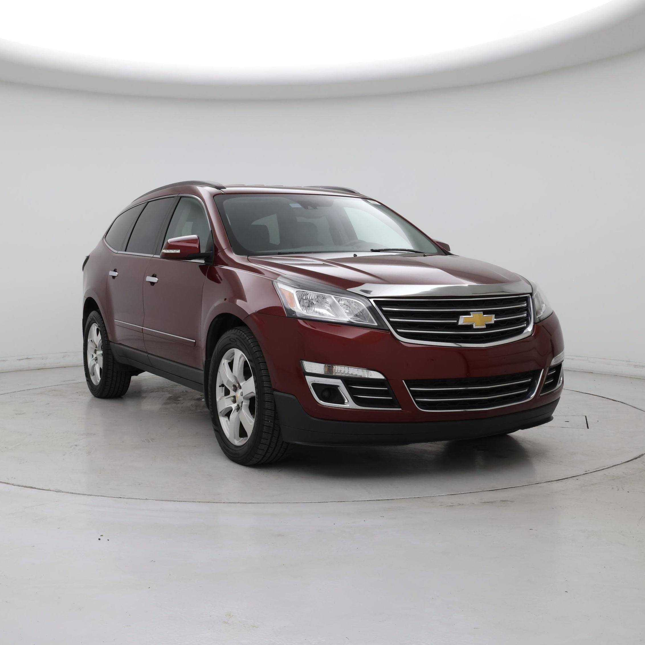 Red 2017 Chevrolet Traverse SUV / Crossover All-Wheel Drive Automatic
