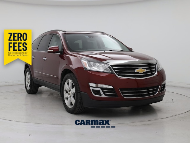 Red 2017 Chevrolet Traverse SUV / Crossover All-Wheel Drive Automatic