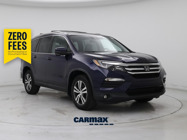 Blue 2017 Honda Pilot SUV / Crossover All-Wheel Drive Automatic