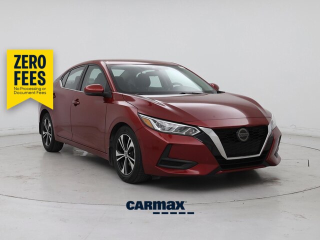 Red 2020 Nissan Sentra Sedan Front-Wheel Drive Automatic