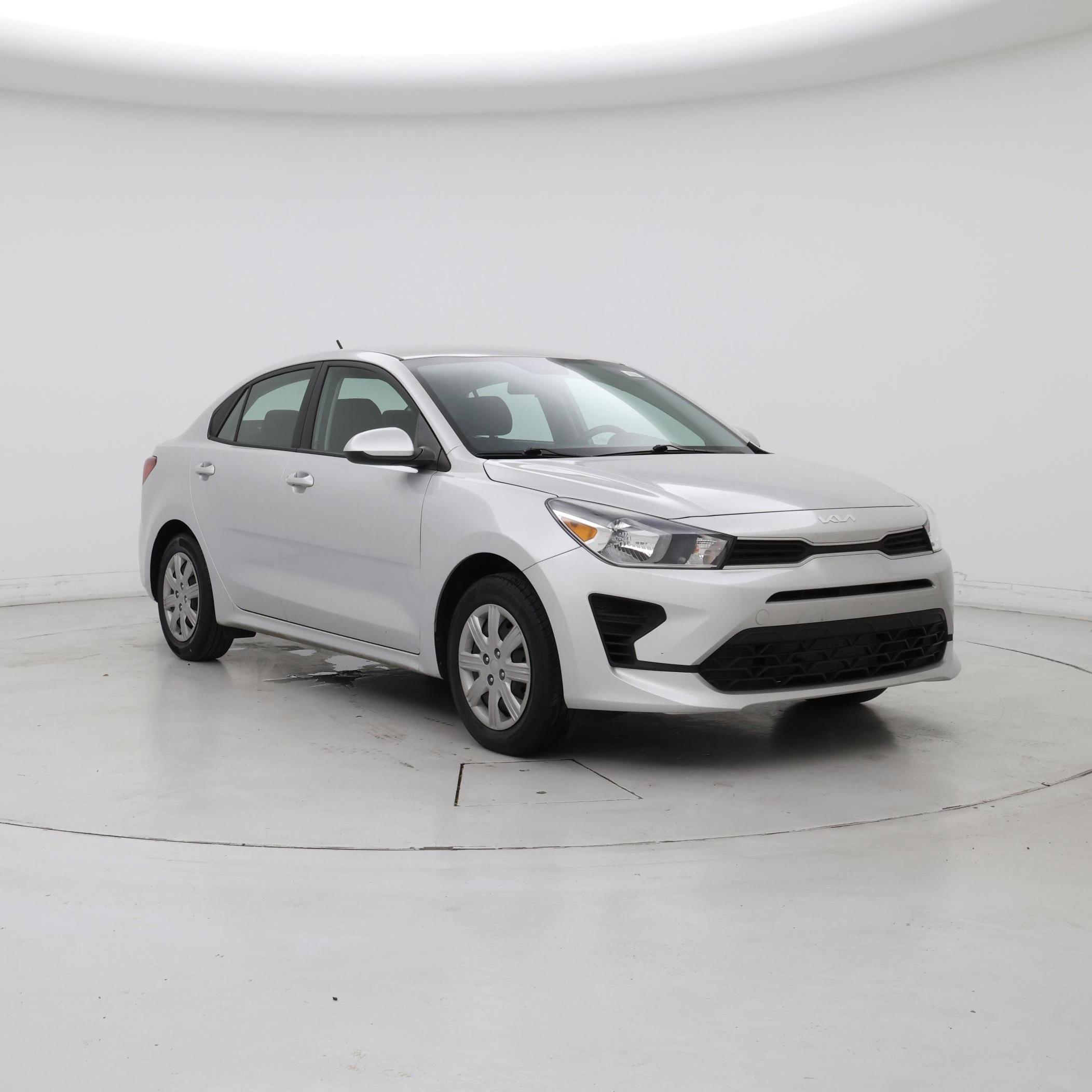 Silver 2022 Kia Rio Sedan Front-Wheel Drive Automatic