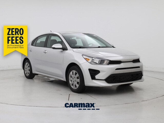 Silver 2022 Kia Rio Sedan Front-Wheel Drive Automatic