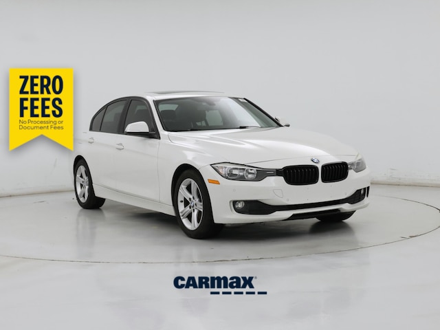 White 2015 BMW 3 Series Sedan Rear-Wheel Drive Automatic