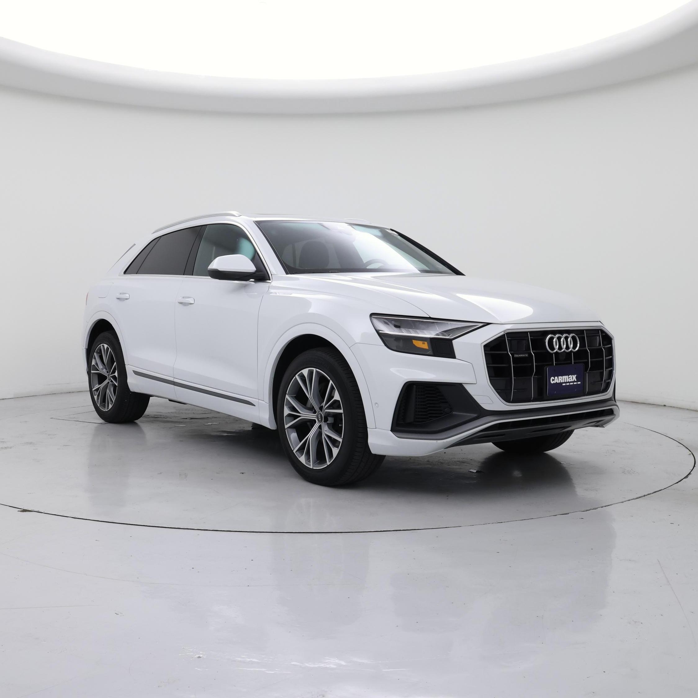 White 2021 Audi Q8 SUV / Crossover All-Wheel Drive Automatic