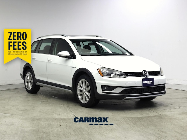 White 2017 Volkswagen Golf Alltrack SE 4Motion AWD Wagon All-Wheel Drive Automatic