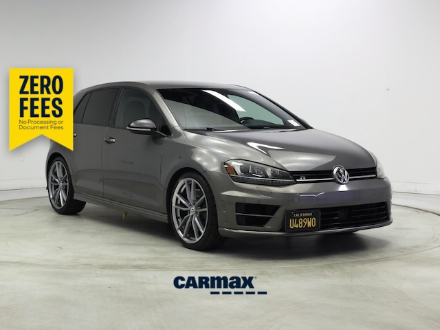 Gray 2017 Volkswagen Golf R 4-Door AWD with DCC and Navigation Hatchback All-Wheel Drive Automatic