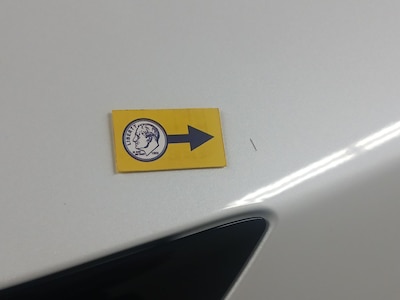 Rear Panel Passenger Side Cosmetic Imperfection
