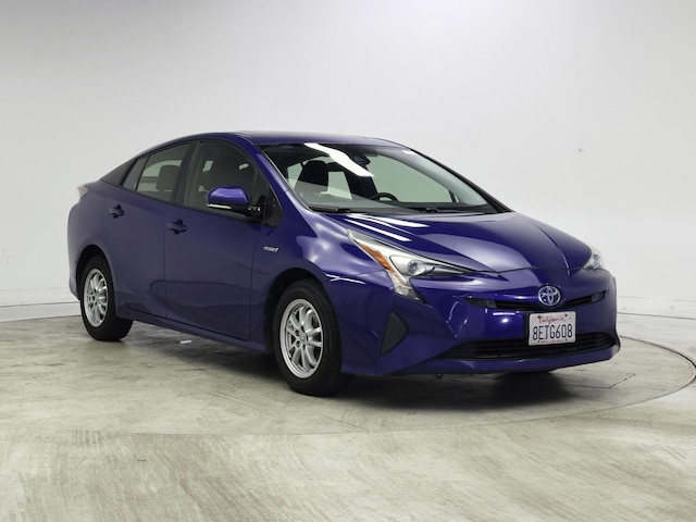 Blue 2018 Toyota Prius Four FWD Hatchback Front-Wheel Drive Automatic