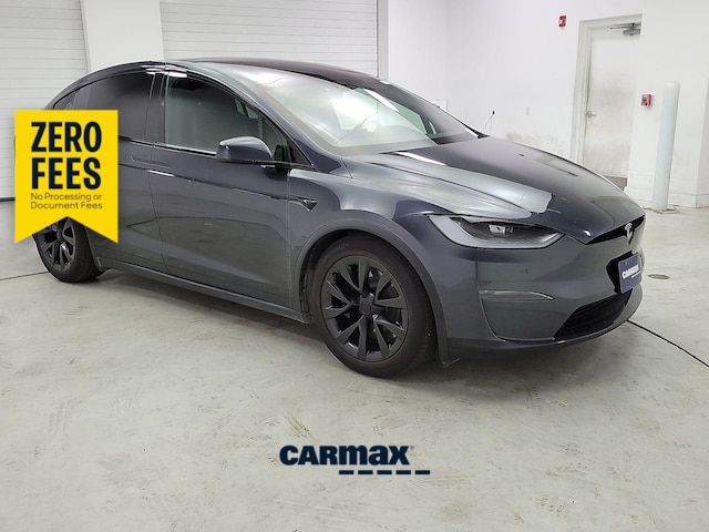 Gray 2024 Tesla Model X SUV / Crossover All-Wheel Drive Automatic