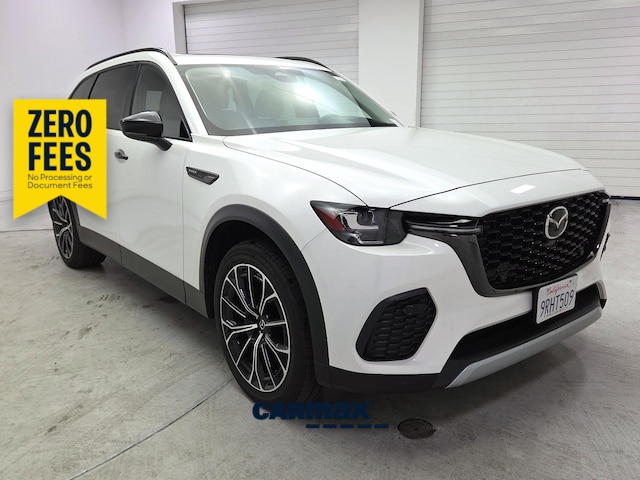 White 2025 Mazda CX-70 PHEV Premium AWD SUV / Crossover All-Wheel Drive Automatic