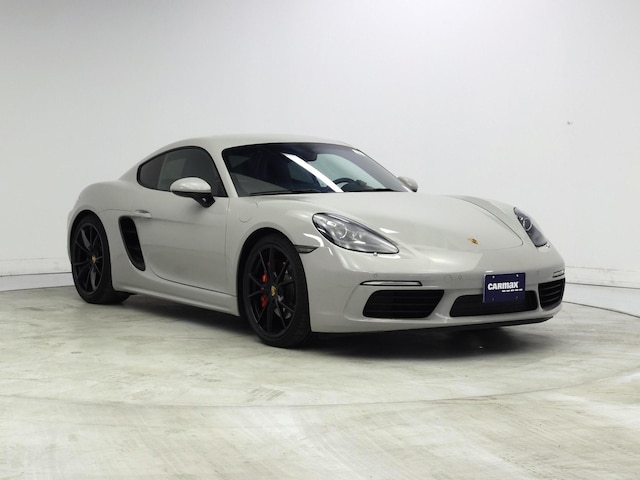 Gray 2020 Porsche 718 Cayman S RWD Coupe Rear-Wheel Drive Automatic