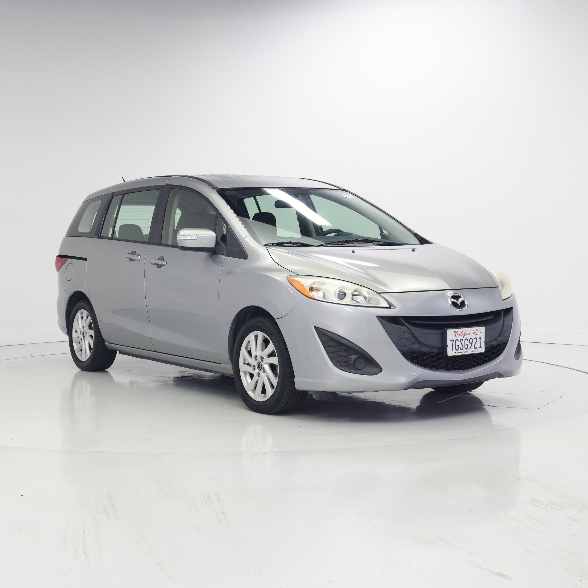 Gray 2014 Mazda MAZDA5 Minivan Front-Wheel Drive Automatic