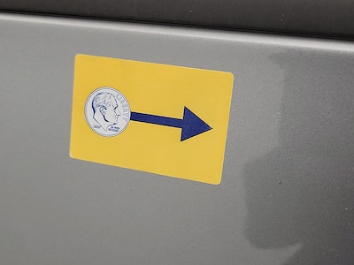 Rear Door Driver Side Cosmetic Imperfection