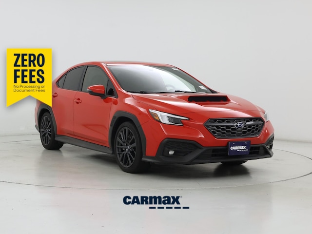 Red 2023 Subaru WRX Limited AWD Sedan All-Wheel Drive Manual