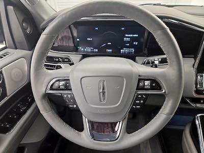 Steering Wheel & Instrument Cluster (On)