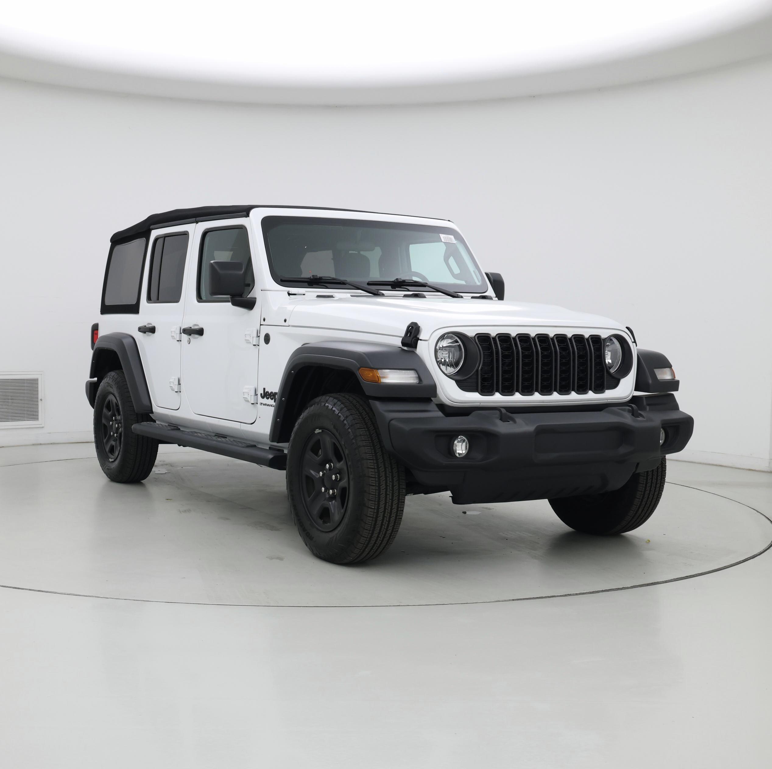 White 2024 Jeep Wrangler SUV / Crossover Four-Wheel Drive Automatic