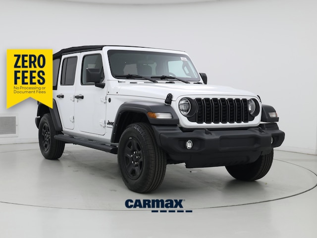 White 2024 Jeep Wrangler SUV / Crossover Four-Wheel Drive Automatic