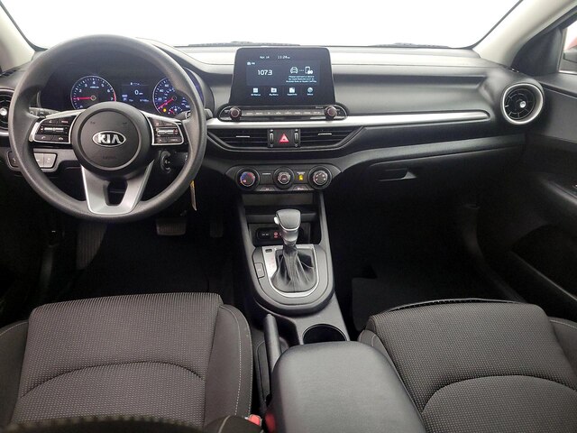 Red 2021 Kia Forte LXS FWD Sedan Front-Wheel Drive Automatic