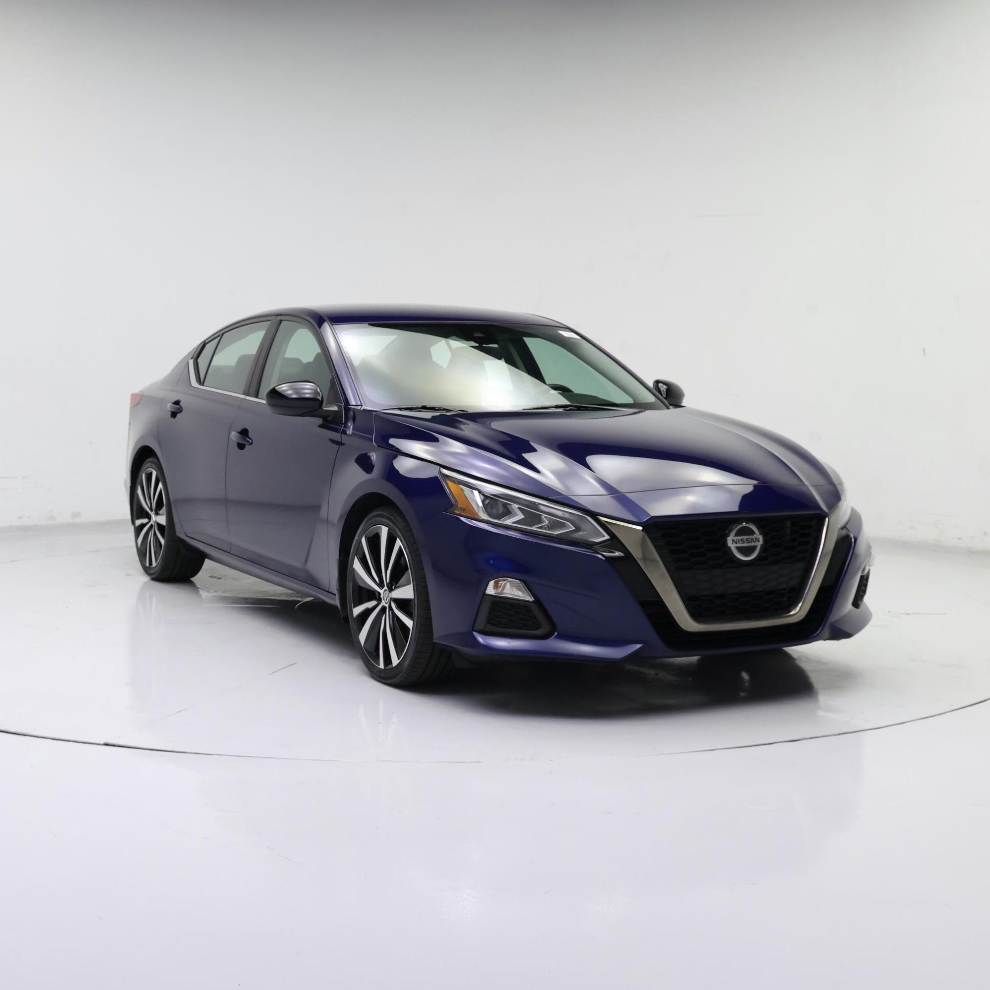 Blue 2021 Nissan Altima Sedan Front-Wheel Drive Automatic