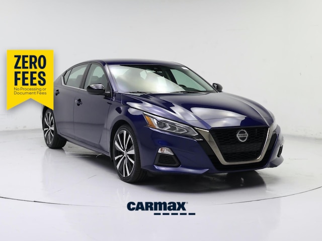 Blue 2021 Nissan Altima Sedan Front-Wheel Drive Automatic