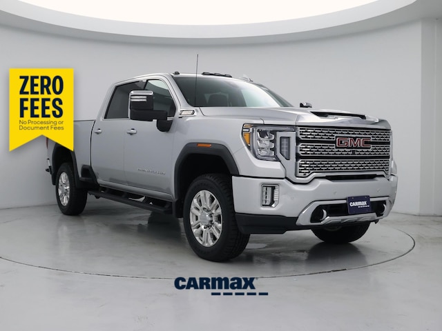 Silver 2020 GMC Sierra 3500HD Pickup Truck Four-Wheel Drive Automatic