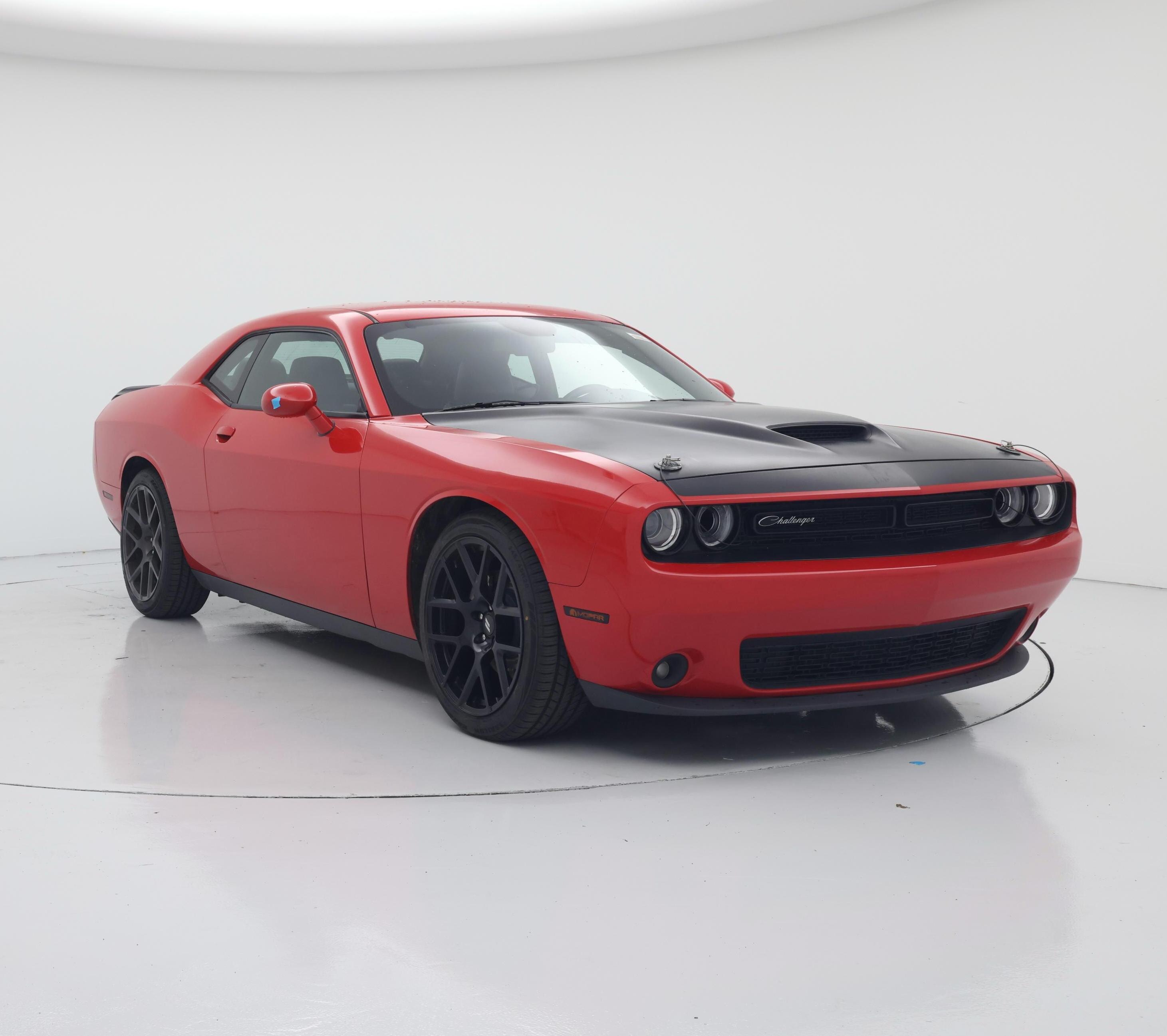 Red 2018 Dodge Challenger T/A Plus RWD Coupe Rear-Wheel Drive Manual